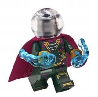 SPIDERMAN - Lego Spiderman @@ Mysterio + zbraň @@ Z množiny 76129