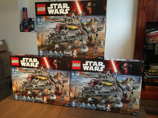 STAR WARS - Lego Star Wars 75157 Kapitán Rex na týchto nových