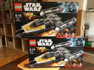 STAR WARS - Lego Star Wars 75172 Y Wing StarFighter Nový jedinečný