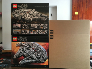 STAR WARS - Lego Star Wars 75192 Millennium Falcon Ucs New FV