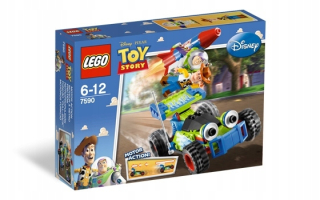 TOY STORY - Lego Toy Story Skin a Buzz na Rescue 7590 New *