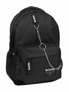 Školský batoh, taška - Ľahký batoh Mládež Paso Beuniq, Black