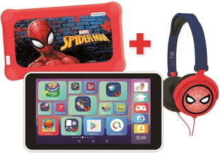 SPIDERMAN - Lexitab Tablet Set 7 '' + príslušenstvo Spider Man