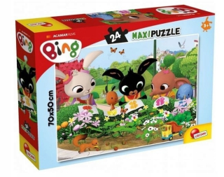 BING A PRIATELIA - Lisciani Puzzle Bing 24 Prvky obdivujú Natur