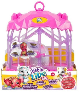 Pepa Pig - Malé živé domáce zvieratá Dragon prekvapenie s kryštálom