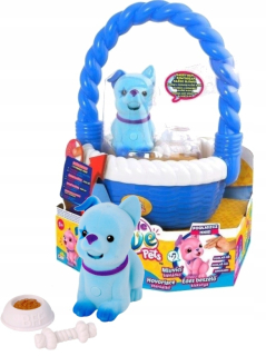 Littlest Pet Shop - Malé živé domáce zvieratá v košíku Cobi