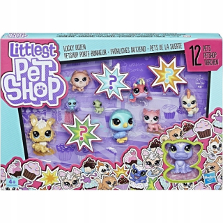 Littlest Pet Shop - Littlest Pet Shop 12 Figurine Cupcakes Set E5161