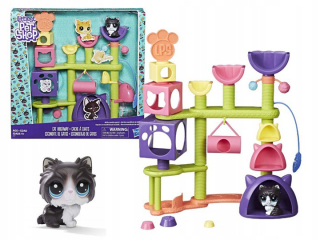 Littlest Pet Shop - Littlest Pet Shop Koci Detské ihrisko Figurine mačiatko