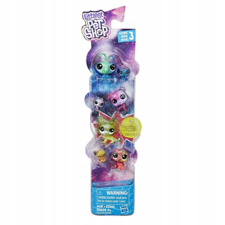 Littlest Pet Shop - Littlest Pet Shop Cosmic Domáce zvieratá 7PAK B