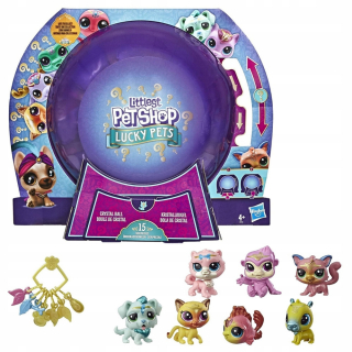 Littlest Pet Shop - Littlest Pet Shop Lucky Domáce zvieratá Magic Kula E7412
