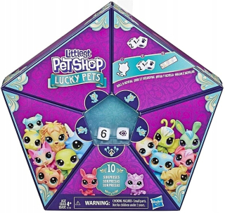 Littlest Pet Shop - Littlest Pet Shop Lucky Domáce zvieratá Nastavte 11 položiek