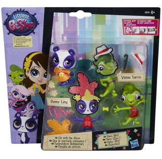 Littlest Pet Shop - Littlest Pet Shop Trendy Zvieratá A8534 2 Figurines