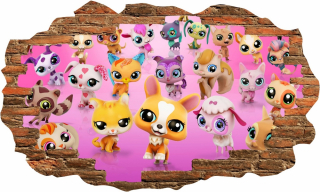 Littlest Pet Shop - Littlest Pet Shop Wall Sticker 80x48 W114