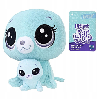 Littlest Pet Shop - Littlest Pet Shop Plush 2in1 Vita Arcticson C1134