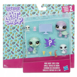 Littlest Pet Shop - Littlest Pet Shop Family Turtles 4 Obrázky B9346
