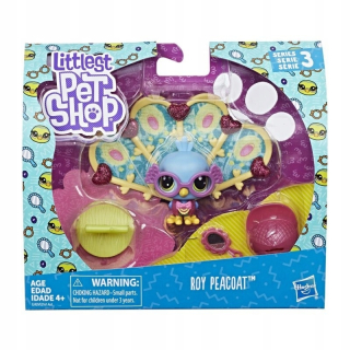 Littlest Pet Shop - Littlest Pet Shop Roy Peachat s príslušenstvom E2429