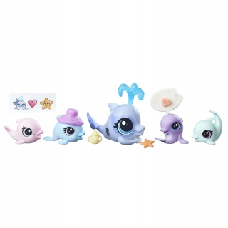 Littlest Pet Shop - Littlest Pet Shop Family Dolphic B7049
