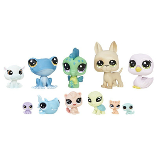 Littlest Pet Shop - Littlest Pet Shop Set 11 Zvieratá Veselé Za predpokladu