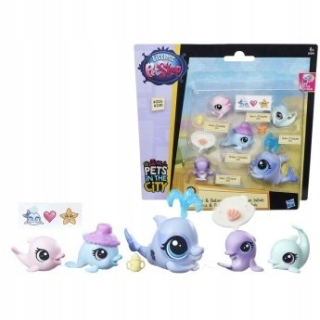 Littlest Pet Shop - Littlest Pet Shop Set 5 Figuríny Mama a deti