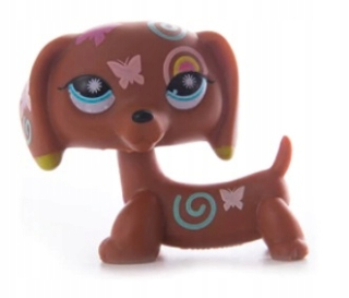 Littlest Pet Shop - Littlest Pet Shop Dachshund pohľadnice # 1010 LPS