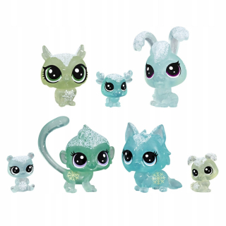 Littlest Pet Shop - Littlestpetshop-arctic priatelia 7 zelená
