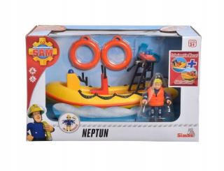 Požiarnik Sam  - Neptúnová loď s obrázkom. Hasič sam. 109251047038.