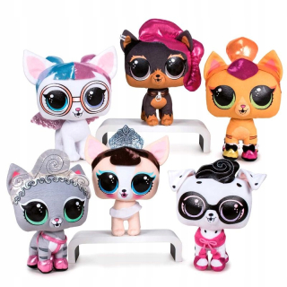 Bábiky LOL - Lol prekvapenie maskot cuddly 26 cm domáce zvieratá