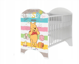 Medvedík Pú - Detská posteľ Baby Boo Boo 120x60 Disney