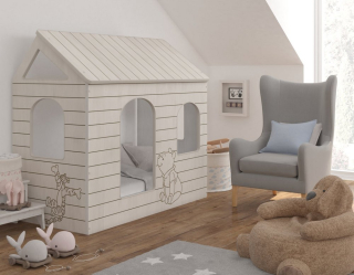 Medvedík Pú - Lôžko Cottage 160x80 Disney Promotion Novinka Bargain