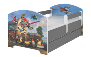 Detská posteľ 160x80 zásuvka MAT.PK PB DISNEY