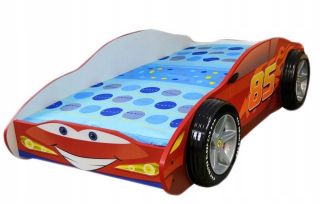 McQueen - Detská posteľ 3D Zigzak 80x160 Matrace