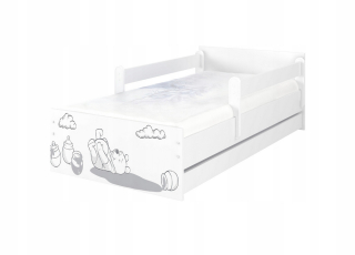 Medvedík Pú - Baby lôžko Max 160x80 Baby Boo Disney Winnie