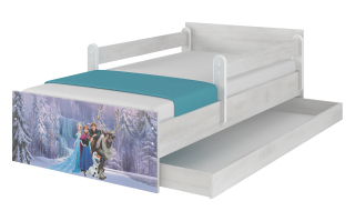 Elsa Frozen - Baby lôžko Max 180x90 Disney Baller Drawer