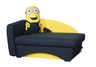 Mimoni - Detská posteľ, Sofa Minion Hit New 2018
