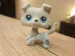 Littlest Pet Shop - LPS Cola Unikátna # 363 Originálna priehľadná trubica