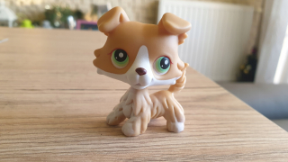 Littlest Pet Shop - LPS Collie # 57 -100% Originálna priehľadná trubica