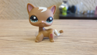 Littlest Pet Shop - LPS Shorthair # 1170 - Unikátna, transparentná trubica