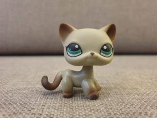 Littlest Pet Shop - LPS Shorthair Egyptská unikátna transparentná trubica
