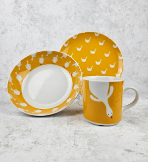 Súprava porcelánového riadu Lubiana