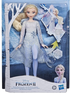 Elsa Frozen - Magic Power Elsa Doll Frozen 2 Zvukové svetlo