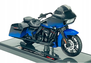 MAISTO 2018 HARLEY-DAVIDSON CVO ROAD GLIDE BLUE 1:18 MOTOCYKEL NOVINKA
