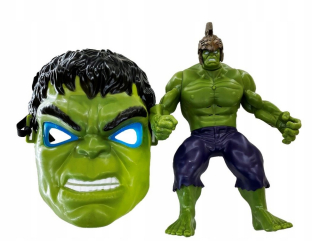 HULK - Marvel Veľký Figúrka Hulk Mask Avengers Svetlo