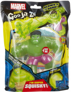 HULK - Marvel Heroes of Goo Jit Zu Figúrka Hulk svieti