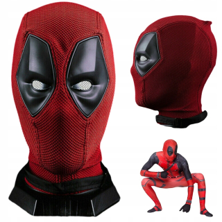 Deadpool mask cosplay kostým pletenie