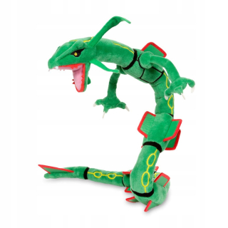 PLYŠOVÁ HRAČKA POKEMON GO MASKOT RAYQUAZA 81CM Z POĽSKA