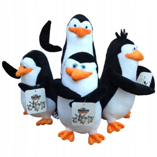Maskot tučniak z kapitána Madagaskaru Rico