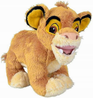 Leví kráľ - Mascot Plush King Lew Simba - Lion King