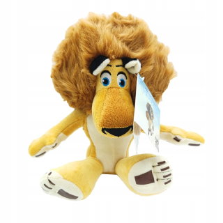 Maskot Plyšová Madagaskar lev Alex 20 cm