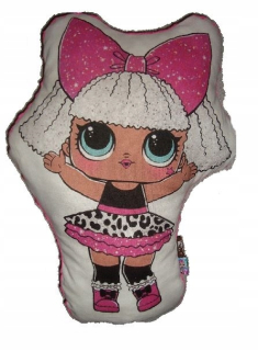 Bábiky LOL - Mascot vankúš Cuddly babe lol