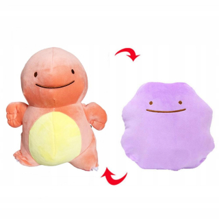Pokémoni - Maskot Pokemon Ditto Charmander 2in1 Pluszak z PL